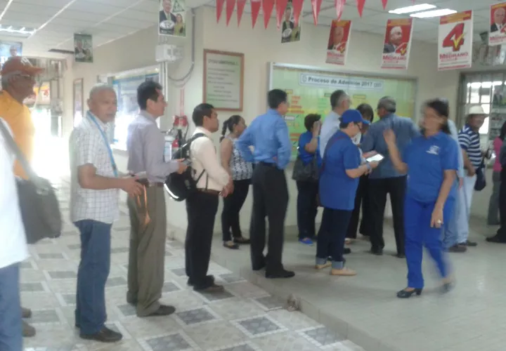 Votaciones en Veraguas. Foto: Mequíades Vásquez