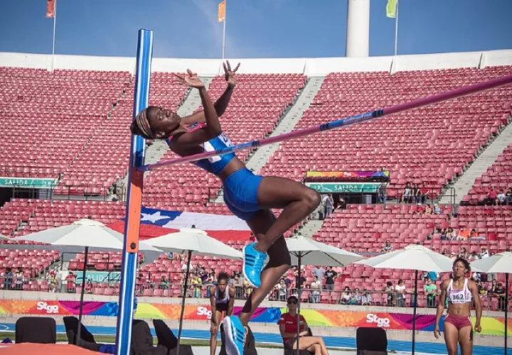 Kashany Ríos verá acción en el salto alto. /Foto Comité Olímpico de Panamá