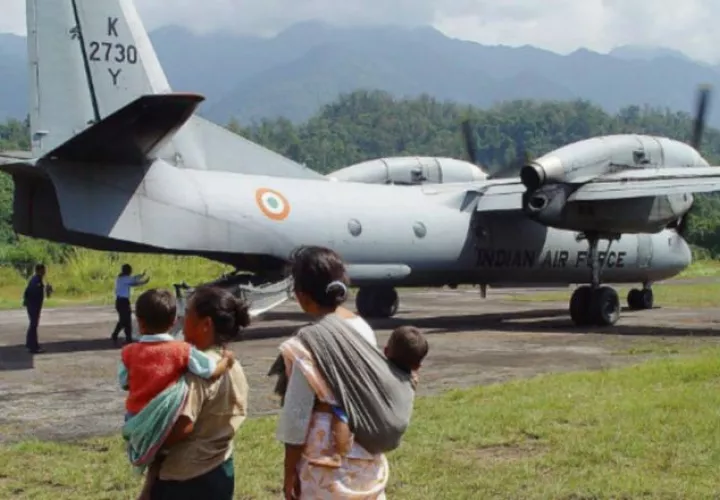 El AN-32 desaparecido iba a aterrizar en India. 