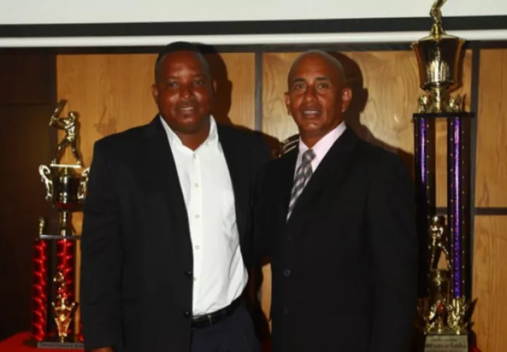 Carlos Mosquera (izq.) y Rodrigo Merón, timonel de la mayor. /Foto Anayansi Gamez