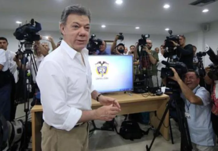 El presidente colombiano, Juan Manuel Santos. EFE