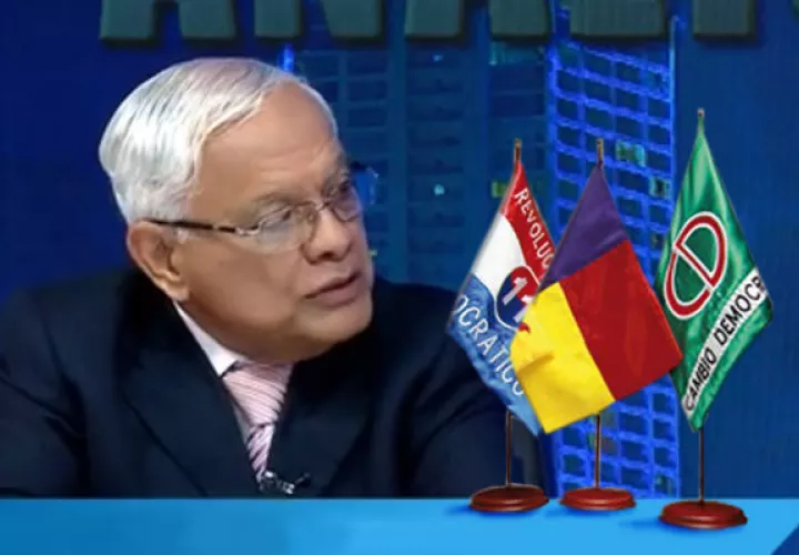 José Blandón en análisis por Nex TV.