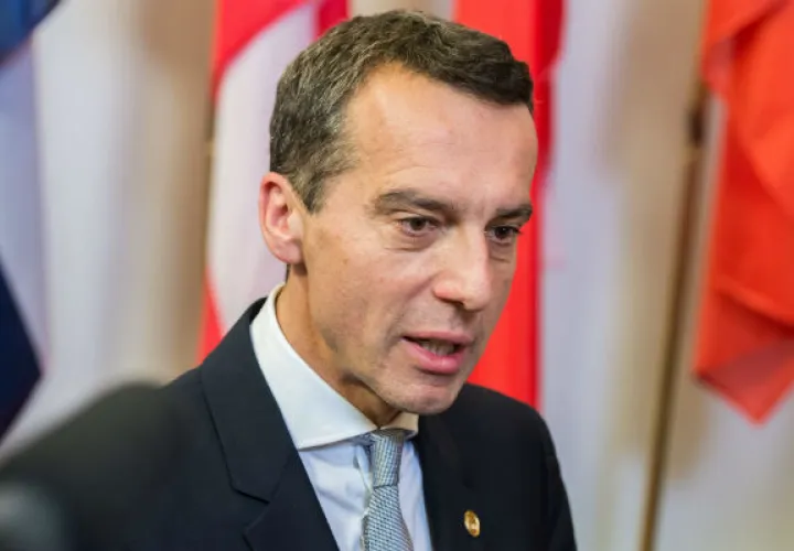 Christian Kern,  canciller federal austríaco. Foto/ EFE