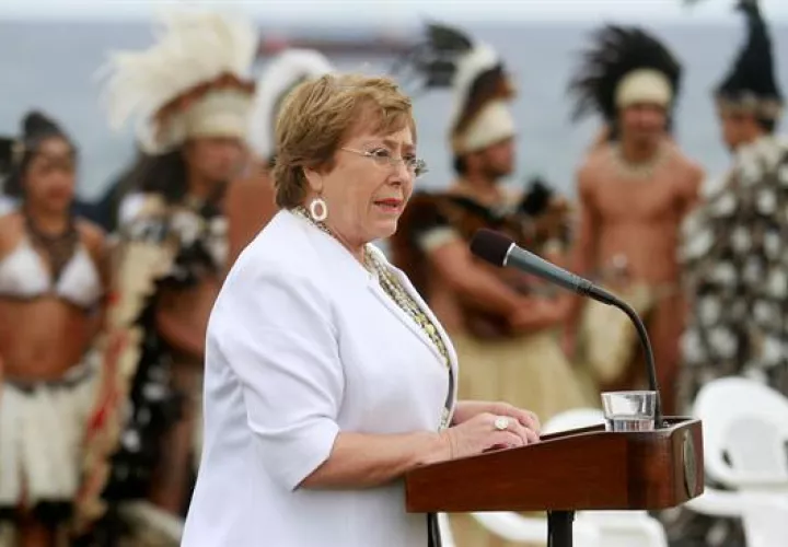 a presidenta de Chile, Michelle Bachelet. Foto: EFE/Archivo