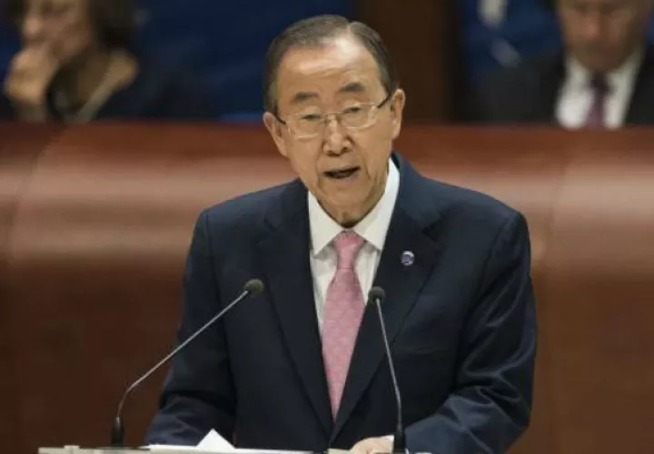 Ban Ki-moon,  secretario general de la ONU. Foto/ EFE