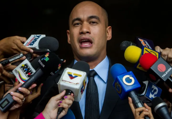 Diputado del Partido Socialista Unido de Venezuela, Héctor Rodríguez. FOTO:EFE