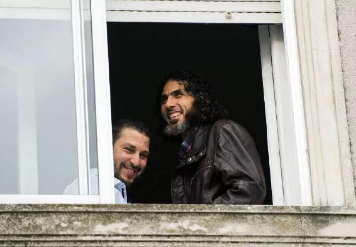Abu Wa'el Dhiab (dcha). Foto/ AP