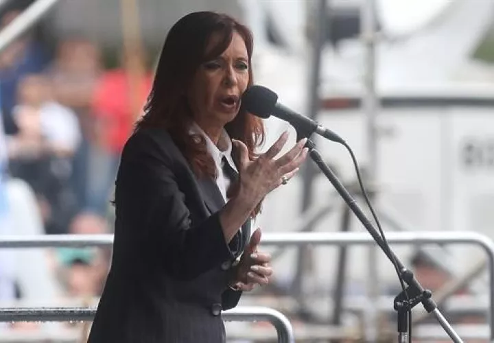 La expresidenta argentina Cristina Fernández de Kirchner. Foto: EFE/Archivo
