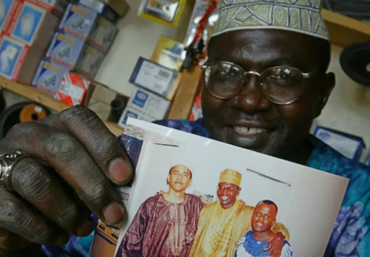 Malik Obama. Foto/ AP
