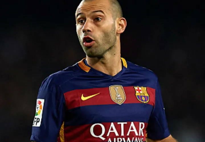 Javier Masherano, uno de los jugadores claves del Barcelona. 