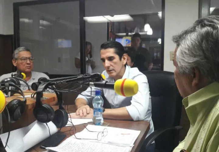 El dirigente se encuentra de gira por Chiriquí.