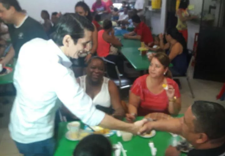 El dirigente se encuentra de gira por Chiriquí.