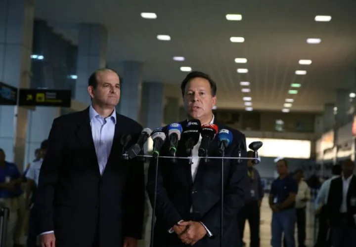 Hace tres meses fue la visita del mandatario al aeropuerto. /Foto Cortesía