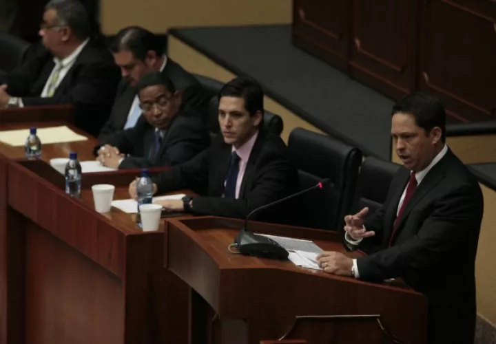 Se desconoce cuándo volverá a comparecer ante el pleno de la Asamblea. /Foto Víctor Arosemena 