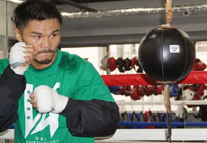 Kohei Kono en su exhibición pública en Japón. /Foto boxingnews.jp