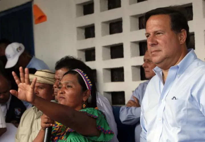 La cacica Silvia Carrera negó recibir favores del Gobierno. /Foto Archivo