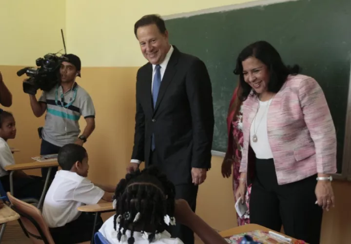 El presidente Varela contestó al incidente durante una gira por Chiriquí. /Foto Archivo