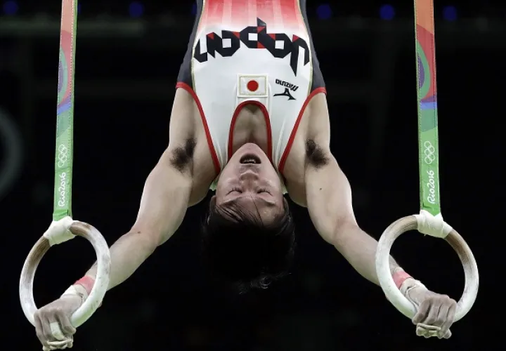 Kohei Uchimura también ganó el oro en Londres. Foto/AP