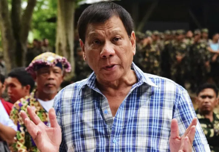 Rodrigo Duterte, presidente de Filipinas. Foto/ EFE