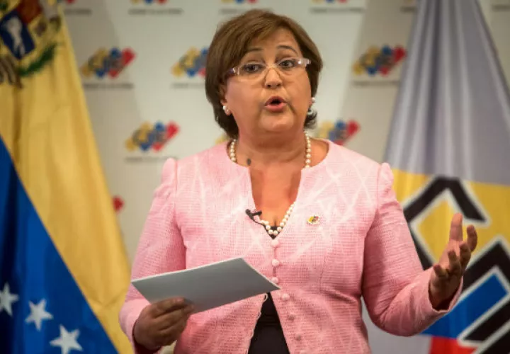  Tibisay Lucena. Foto/ EFE