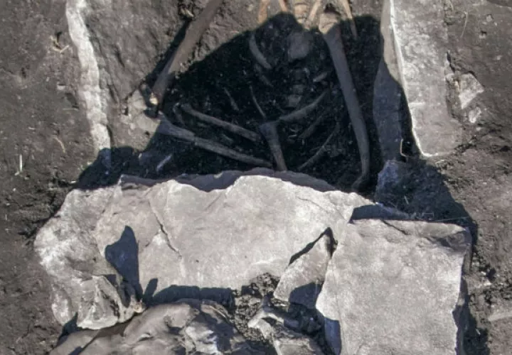 Hallazgo en una montaña consagrada al antiguo dios Zeus. FOTO.AP