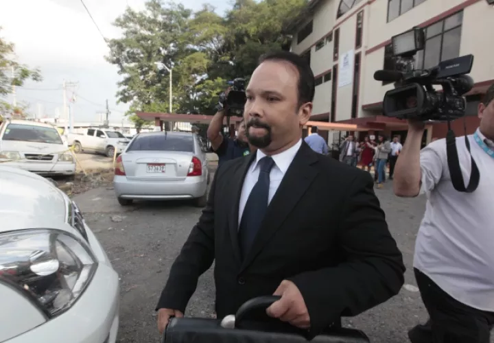 Durante el juicio en contra de Grimaldo Córdoba, quien fue declarado culpable, pero un arreglo de pena disminuyó la sentencia. /Foto Víctor Arosemena