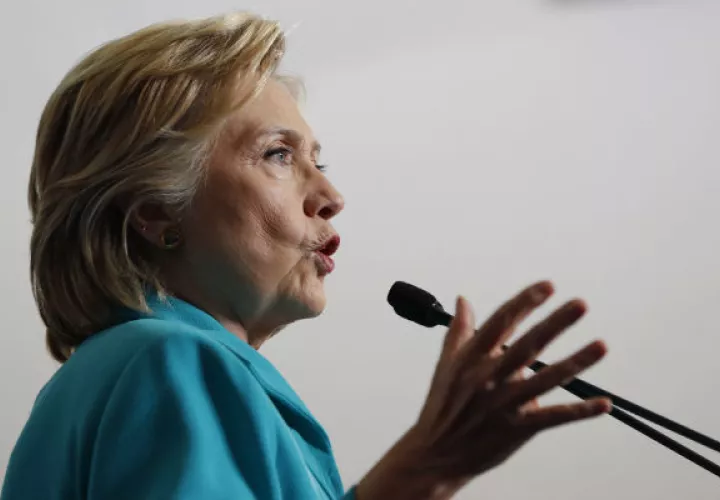 Hillary Clinton, apuntala su campaña. Foto/AP
