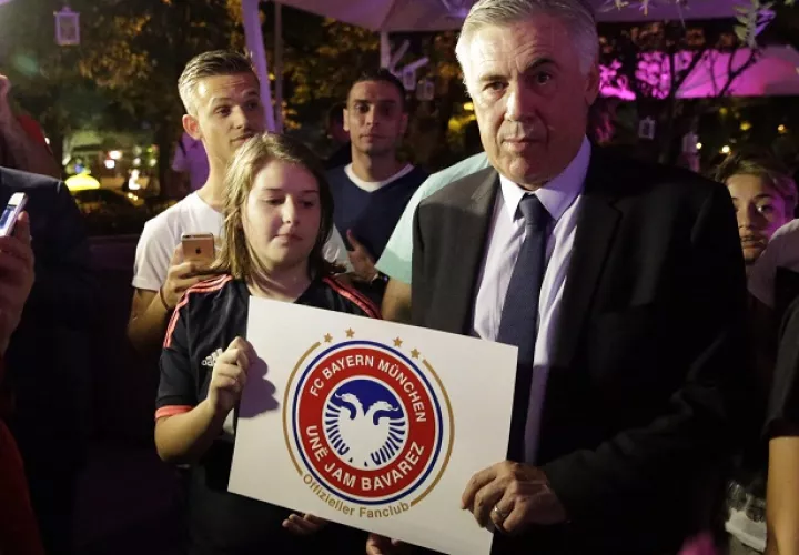 Ancelotti se siente a gusto en el Bayern. Foto/EFE