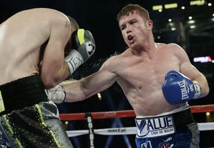 "Canelo" Álvarez siempre fue favorito. Foto/AP