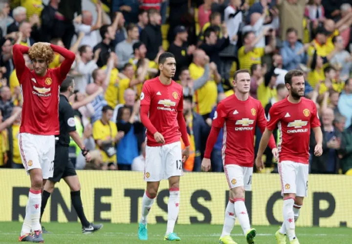 El United cayó la semana pasada frente el Manchester City. Foto/AP