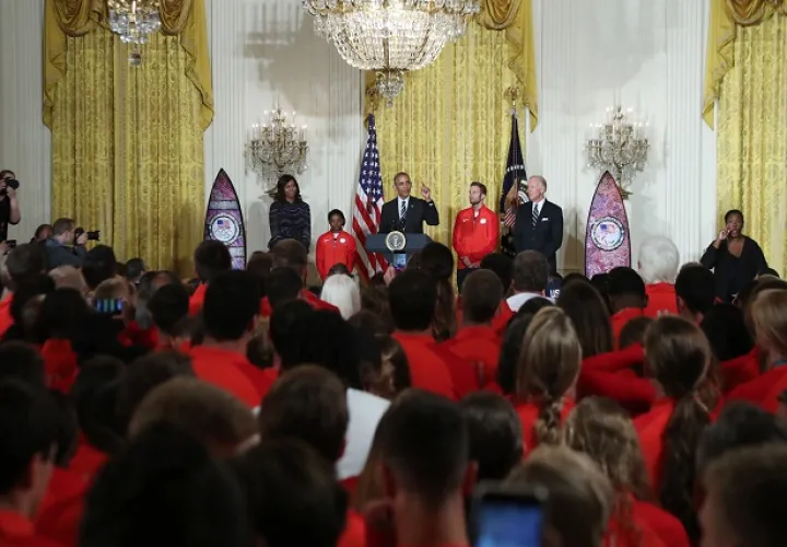 Barack Obama elogió  a los defensores del poder negro. Foto/AP