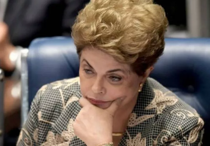 La expresidenta brasileña Dilma Rousseff.