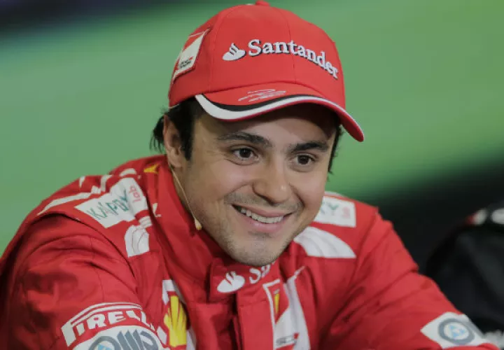 Felipe Massa durante la conferencia de prensa del anuncio de su retiro./Foto AP