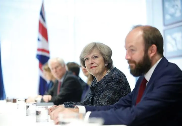 La primera ministra británica, Theresa May. Foto: EFE/Archivo