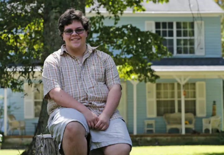 Joven de 17 años Gavin Grimm. FOTO/AP