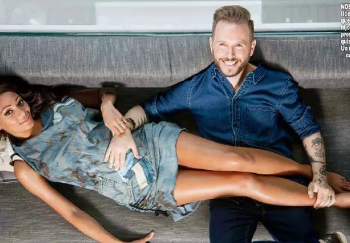 Imagen posteada por la pareja en redes sociales.