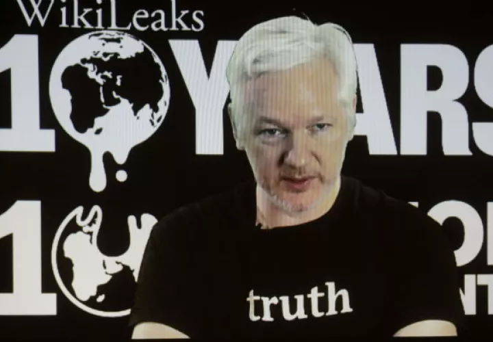 Julian Assange, fundador de WikiLeaks. Foto/ AP