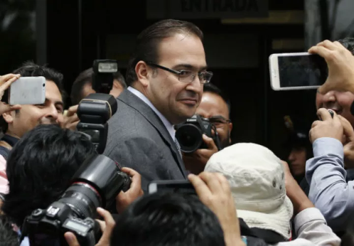 Javier Duarte, exgobernador de Veracruz. Foto/ AP