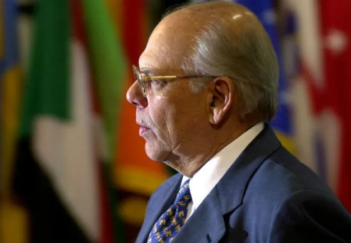 Jorge Batlle, se encuentra bien del corazón y de los pulmones. FOTO/AP