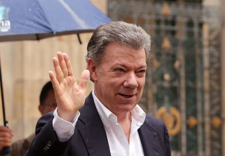 Juan Manuel Santos, presidente de Colombia. Foto/ EFE