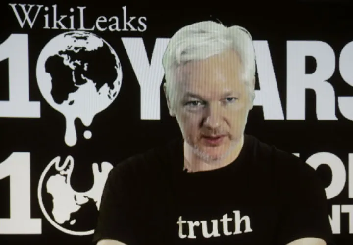 Julian Assange, el fundador de WikiLeaks. FOTO/AP