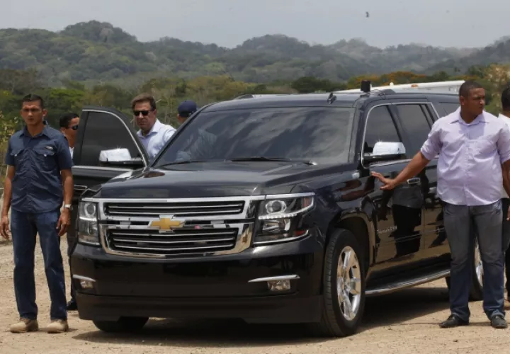 El presidente Juan Carlos Varela prefirió desligarse de este caso de alto perfil, en el que se menciona protección a gente poderosa. Archivo