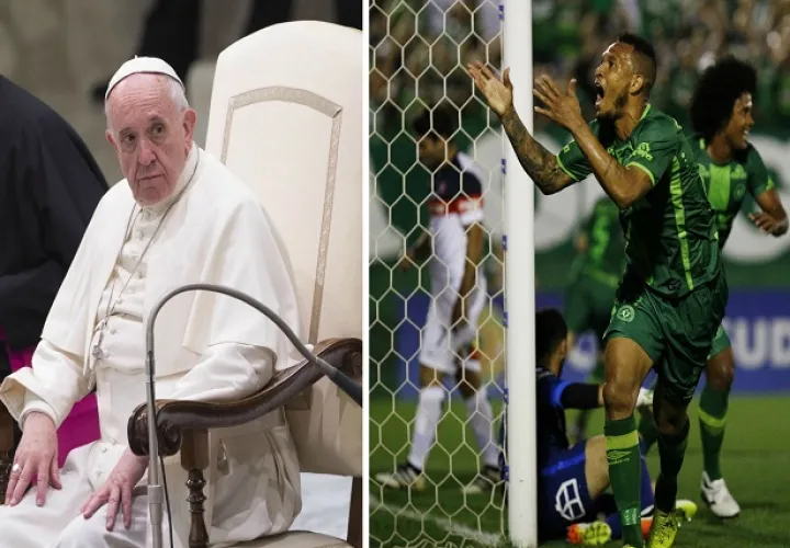 El papa lamentó el accidente. Foto/EFE