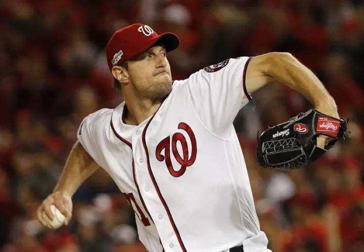 Scherzer ganó su segundo Cy Young, esta vez en la Nacional. Foto/AP