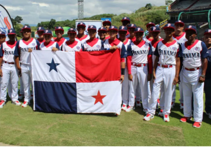 Selección Nacional de Béisbol Sub-14 de Panamá./ Foto Cortesía