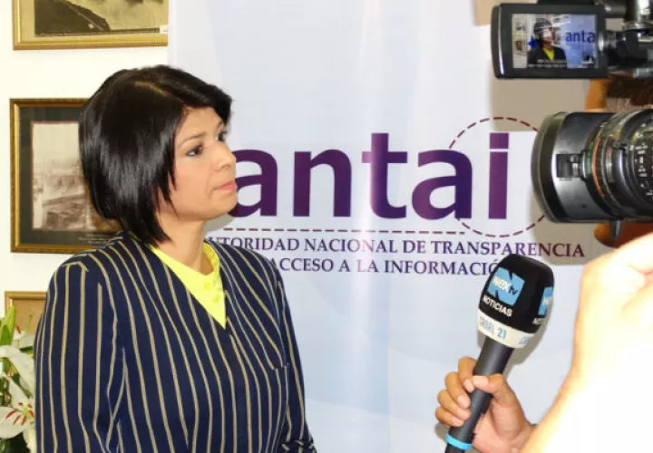 La directora de la Autoridad Nacional de Transparencia y Acceso a la Información (Antai), Angélica Maytín. Foto/Cortesía