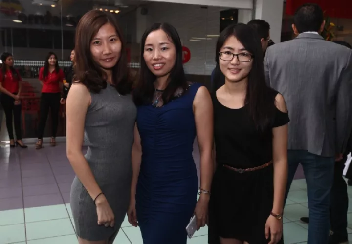 3. Cindy Xu, Fanny Wu e Ivy Zhong.