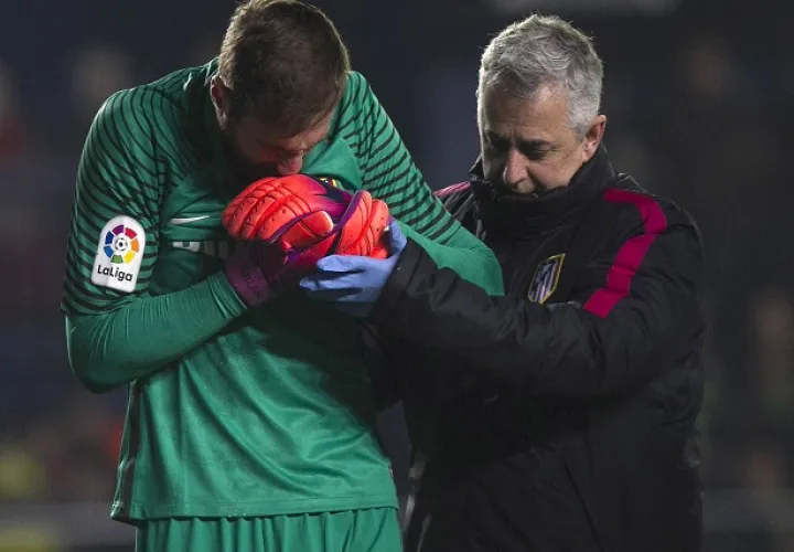 Oblak  ha jugado 21  encuentros oficiales con su equipo este año.