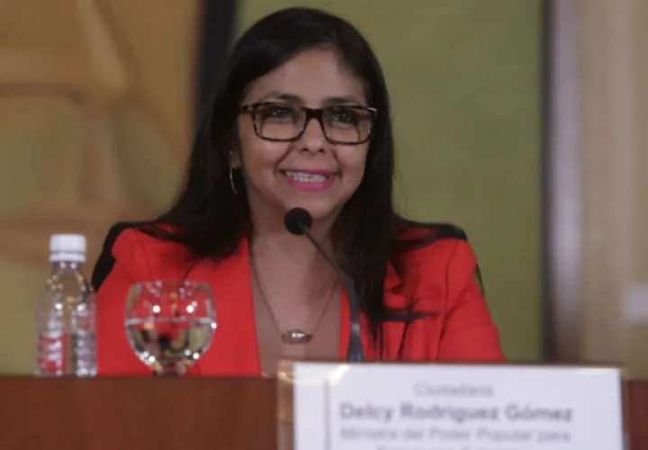 Delcy Rodríguez. Foto/ EFE