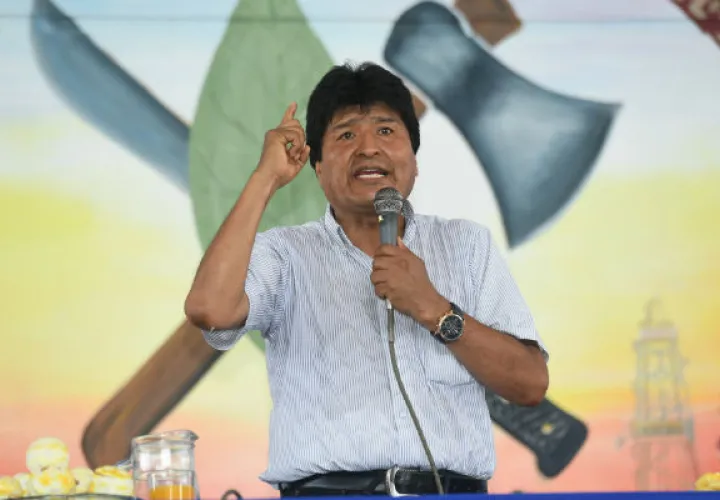 El presidente de Bolivia Evo Morales utilizó un avión de la aerolínea Lamia. 